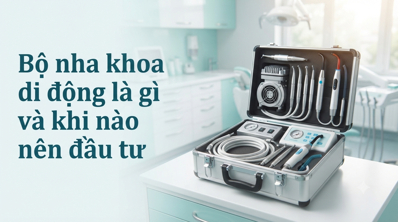 Bộ nha khoa di động là gì và khi nào nên đầu tư
